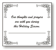Remembrance Card