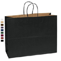 Black paper bag